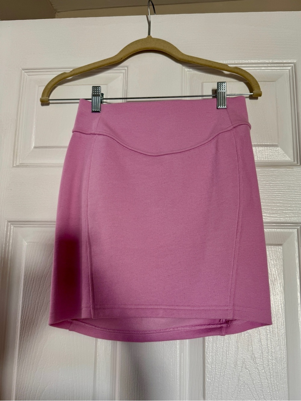 lululemon athletica Pink Knit Mini Skirt